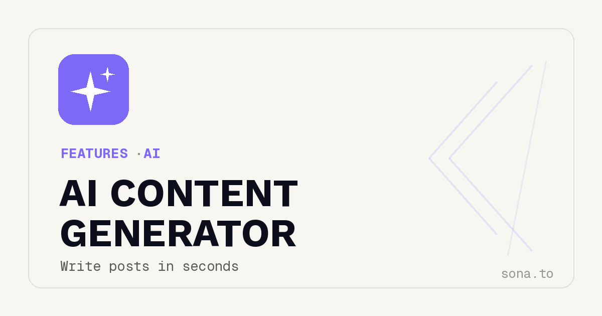 How the AI Content Generator Writes Your Social Posts
