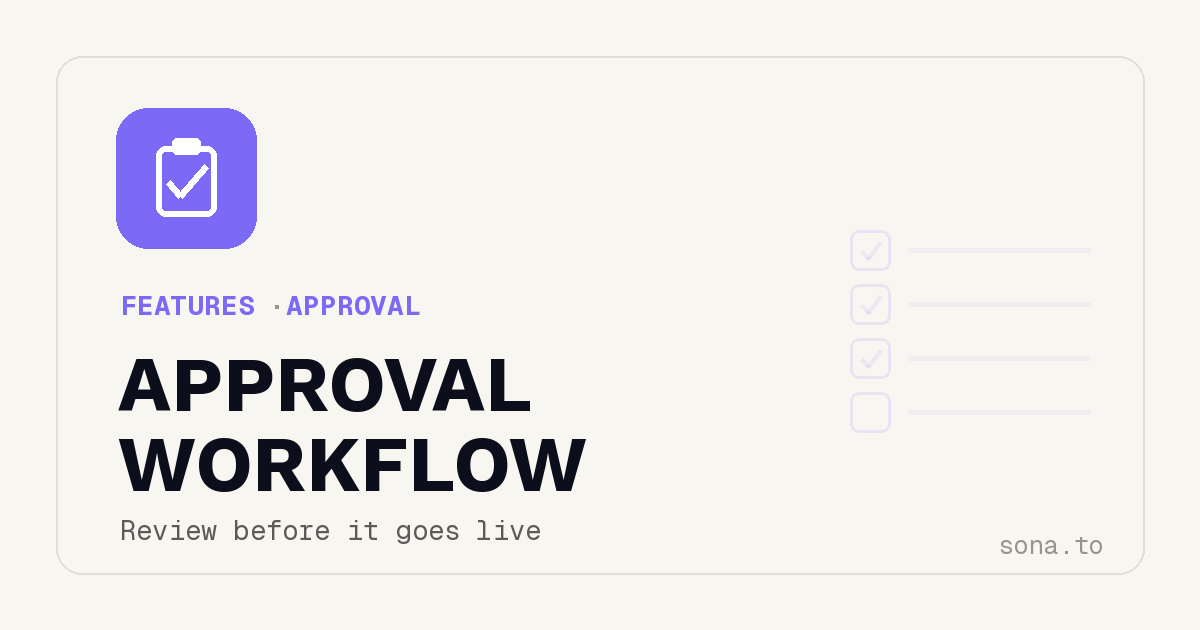Approval Workflow: Review and Approve Posts Before They Go Live