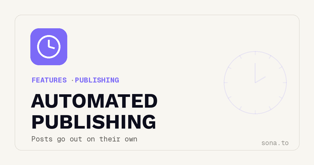 Automated Publishing: Post at the Best Times Without Being There