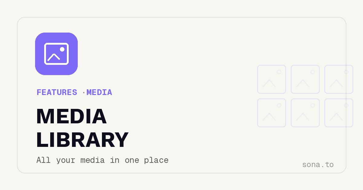 Integrated Media Library: All Your Images and Videos in One Place